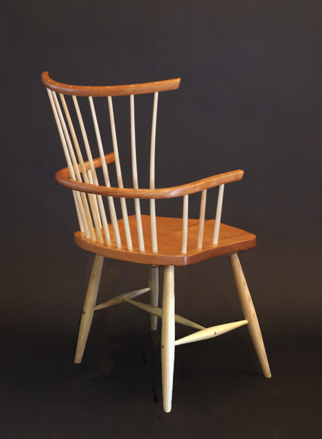 modern windsor arm chair