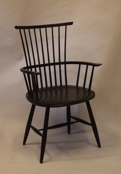 windsor arm chair, dining chair, waltham chair, milk paint