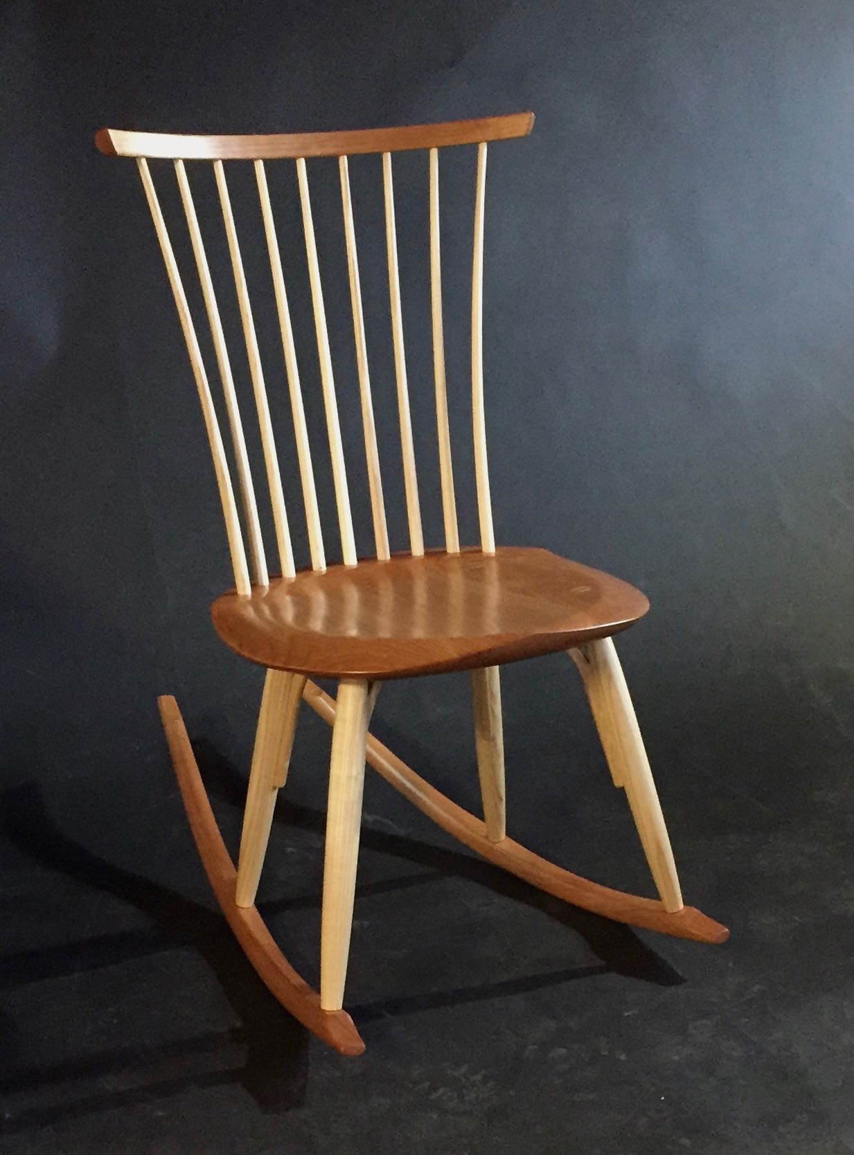 side chair rocker by Timothy Clark
